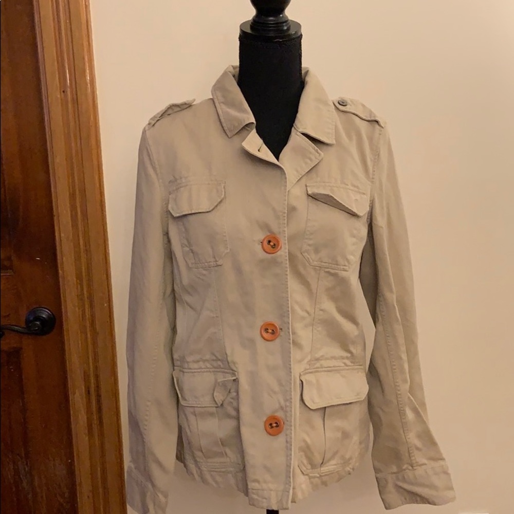 Khaki Old Navy Pea Coat size XL